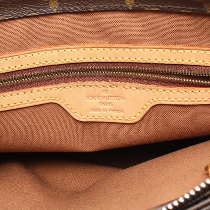 Louis Vuitton Shoulder Bag Cabas Piano Canvas Leather — view 4