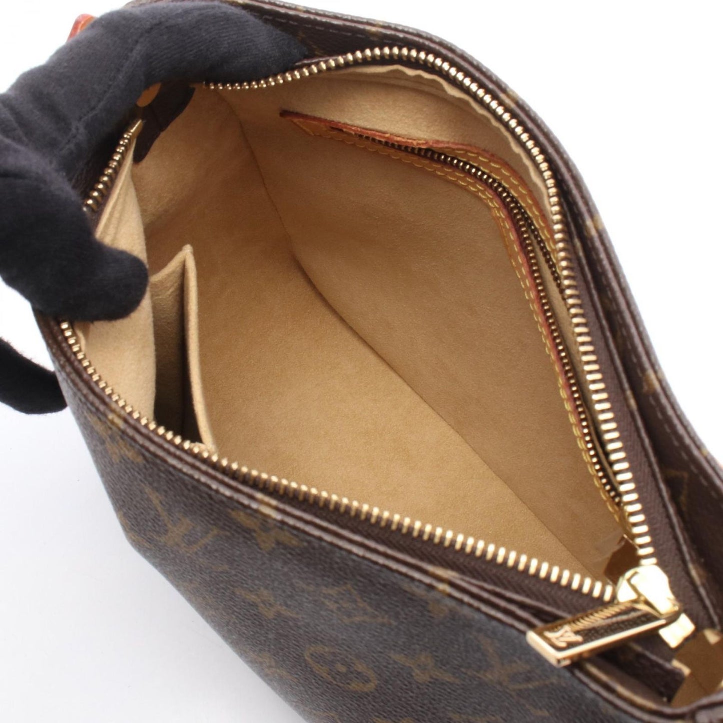 Louis Vuitton Shoulder Bag Looping Canvas Leather — view 3