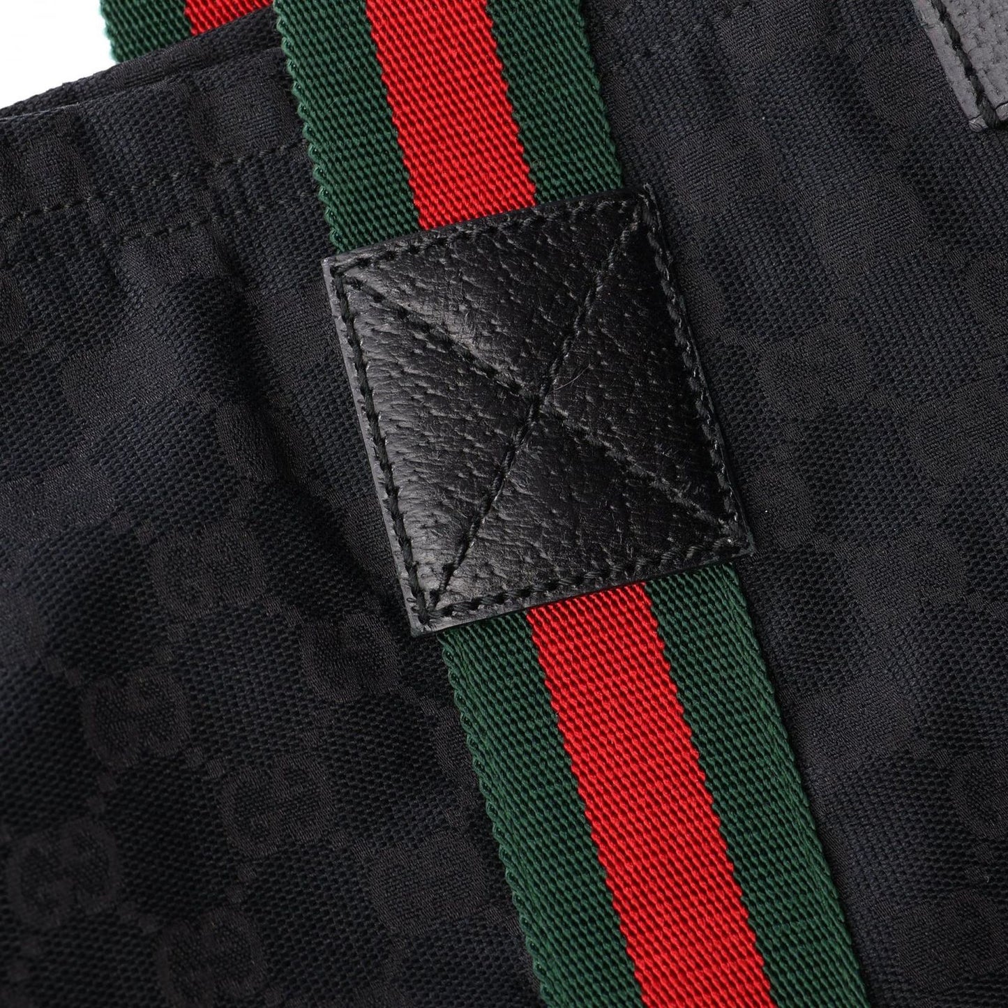 Gucci Tote GG Canvas Sherry Line Black — view 9