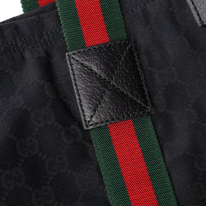 Gucci Tote GG Canvas Sherry Line Black — view 9