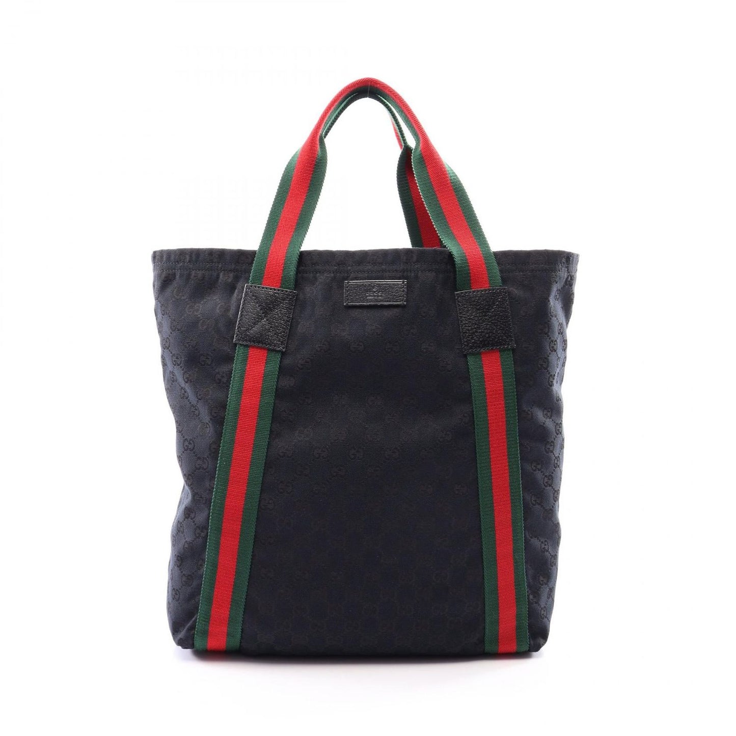 Gucci Tote GG Canvas Sherry Line Black