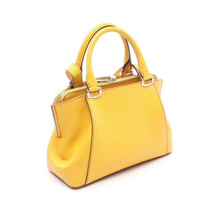 Cartier Shoulder Bag C de Cartier 2-Way Yellow Leather — view 2