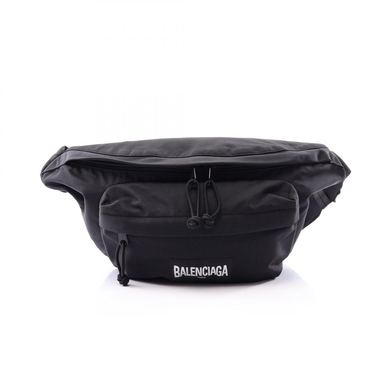 Balenciaga Waist Bag Explorer XXL Black Canvas