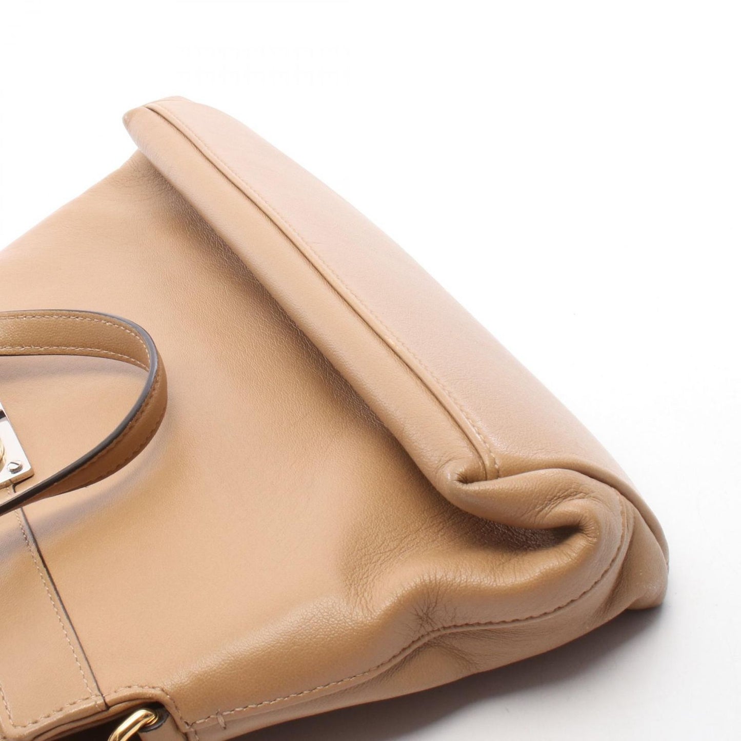 Gucci Handbag Interlocking 2-Way Beige Leather Shoulder — view 6