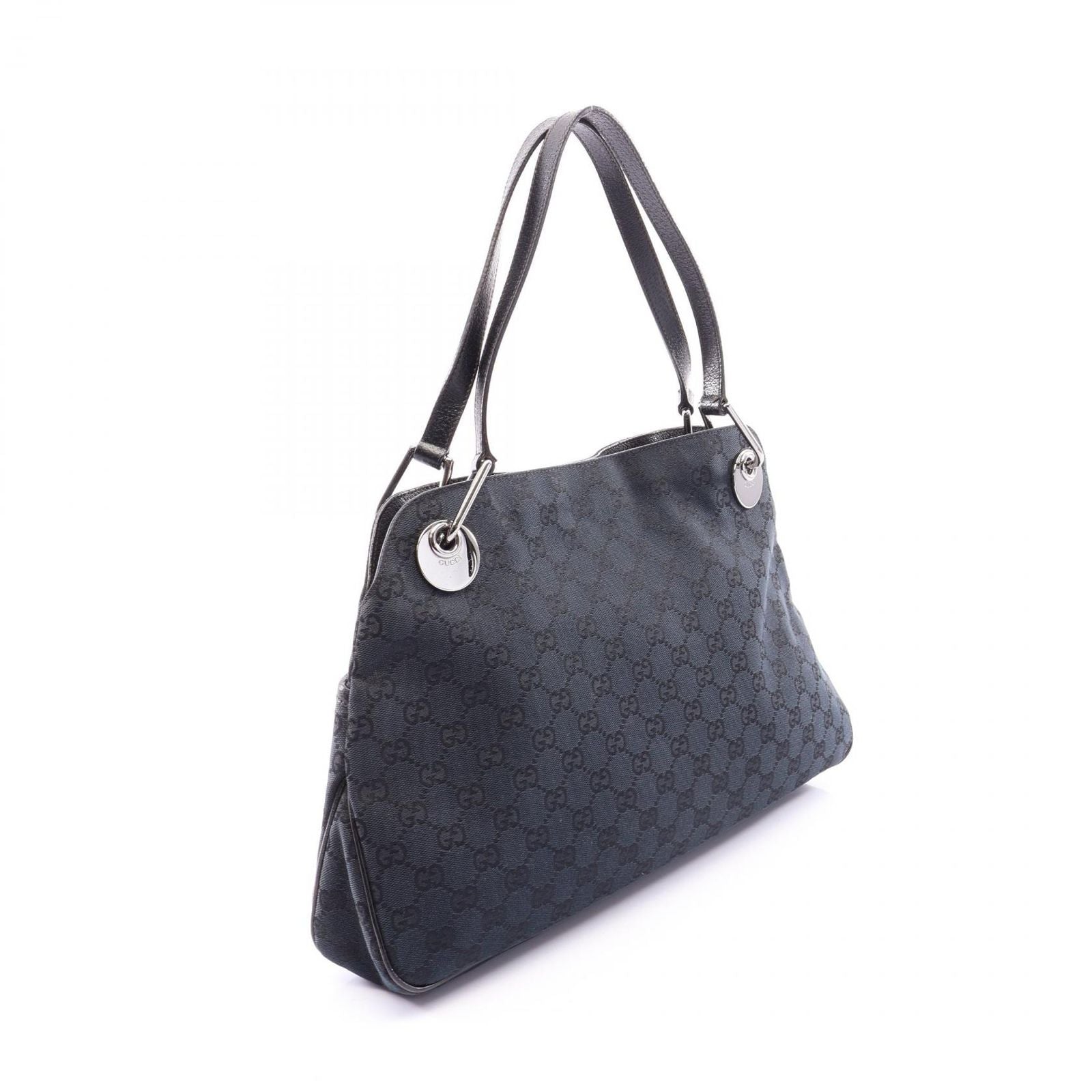 Gucci Shoulder Bag GG Canvas Black — view 2