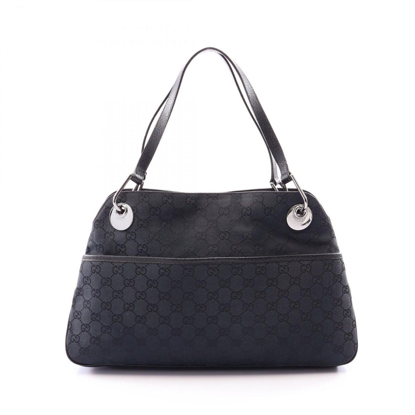 Gucci Shoulder Bag GG Canvas Black