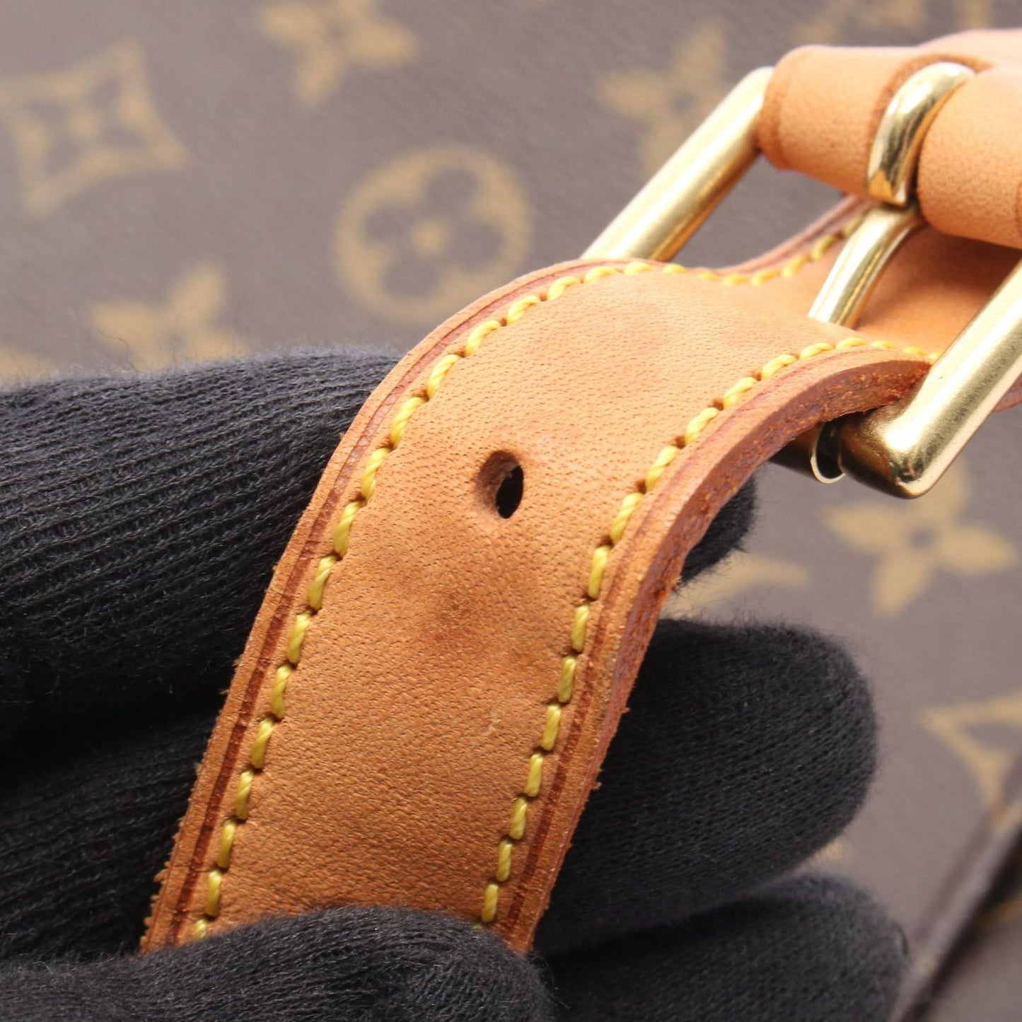 Louis Vuitton Shoulder Bag Musette Canvas Leather — view 8