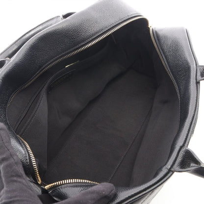 Chanel Handbag Quilted Black Caviar Leather — view 3