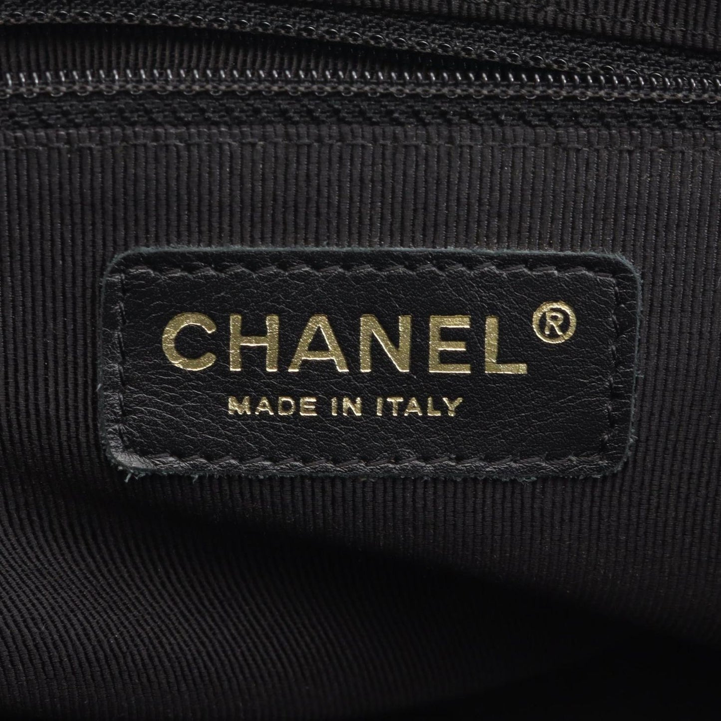 Chanel Handbag Quilted Black Caviar Leather — view 4