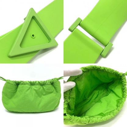 Bottega Veneta Shoulder Bag Punch Rubber Green — view 8