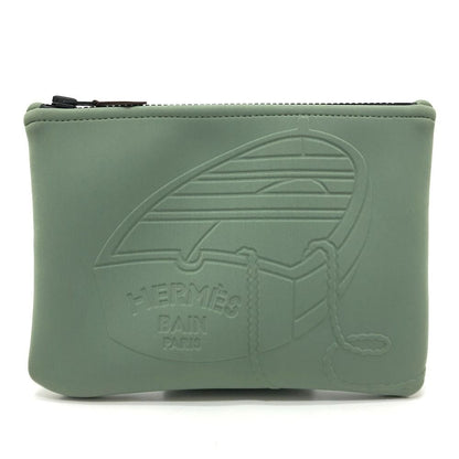 Hermes Pouch Neobain Thalassa PM Nylon Khaki