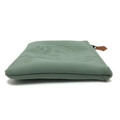 Hermes Pouch Neobain Thalassa PM Nylon Khaki — view 4