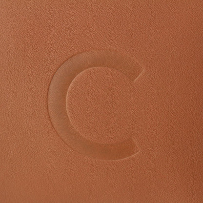 Celine Leather Triomphe Small Cubo 2-Way Handbag Brown — view 8