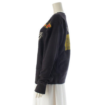 Gucci Black Cat Logo Print Sweatshirt — view 3
