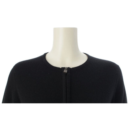 Hermes Cashmere Cadena Zip Knit Cardigan Jacket Black XS — view 5