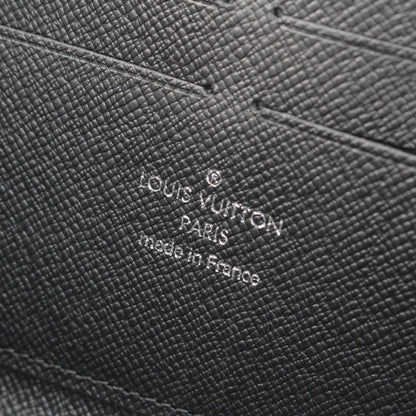 Louis Vuitton Epi Leather Zip Wallet Black — view 5