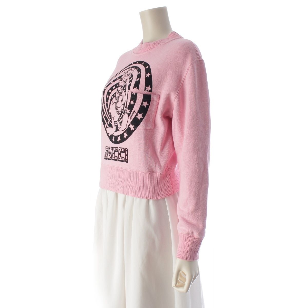 Gucci Disney Cotton Donald Sweatshirt Top Pink XS — view 2