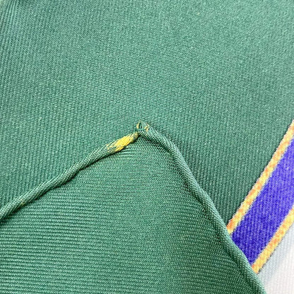 Hermes Scarf Carre 90 Ivory Green Multi Qu Importe le Flacon — view 6