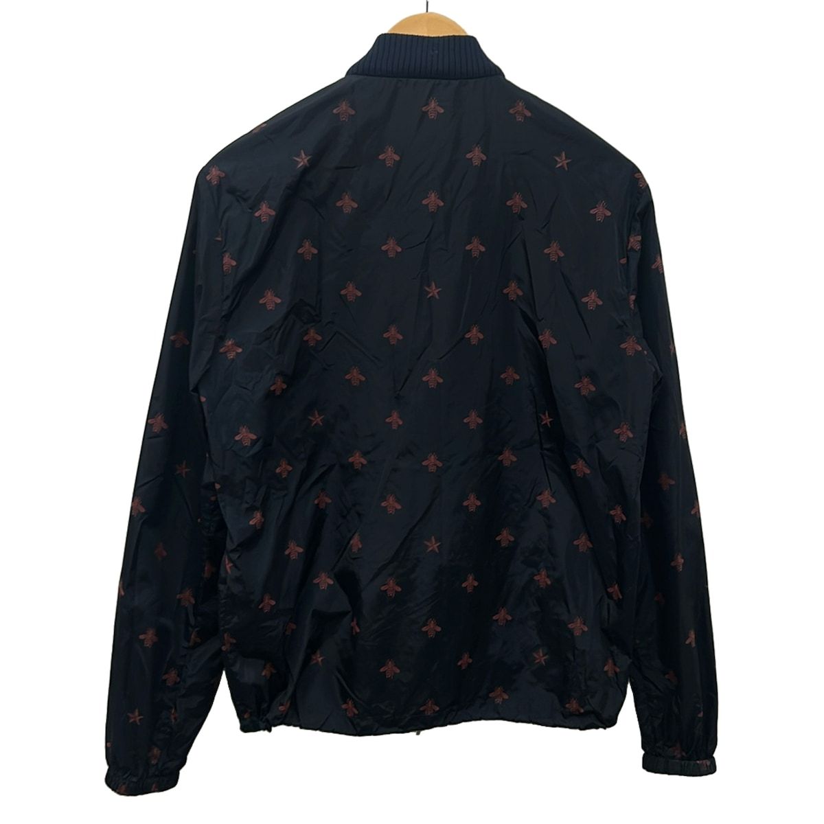 Gucci Jacket 44 S Navy Bordeaux Long Sleeve Spring Autumn — view 2