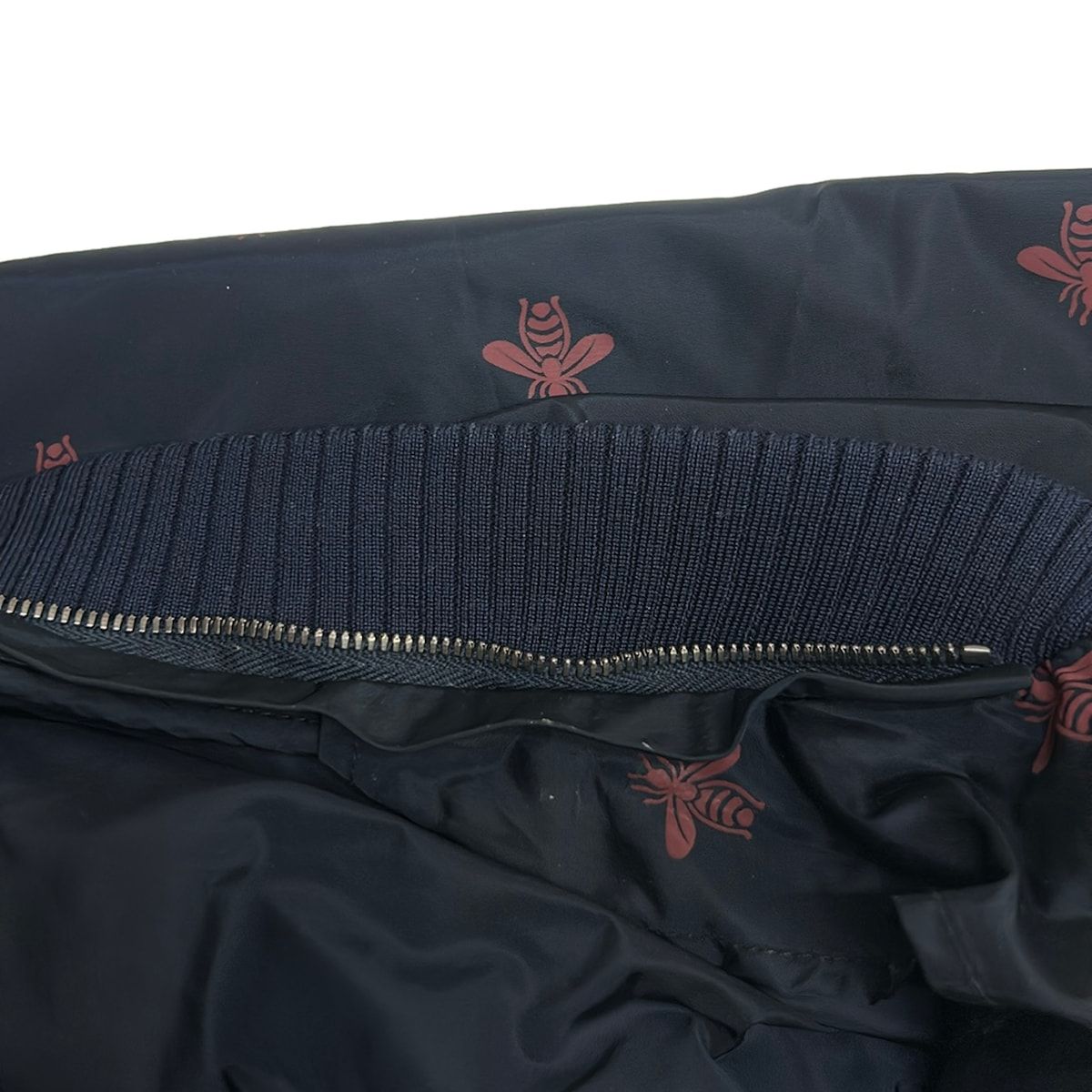 Gucci Jacket 44 S Navy Bordeaux Long Sleeve Spring Autumn — view 7