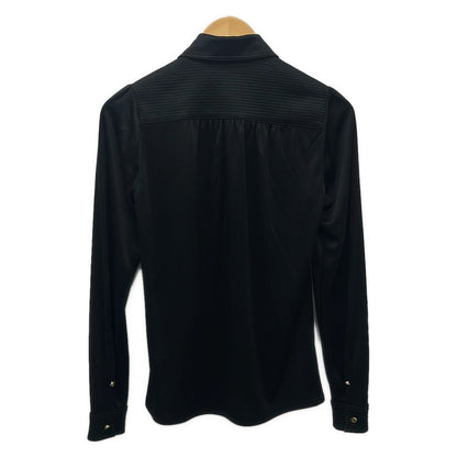 Gucci Long Sleeve Shirt Blouse S Black — view 2