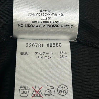 Gucci Long Sleeve Shirt Blouse S Black — view 4