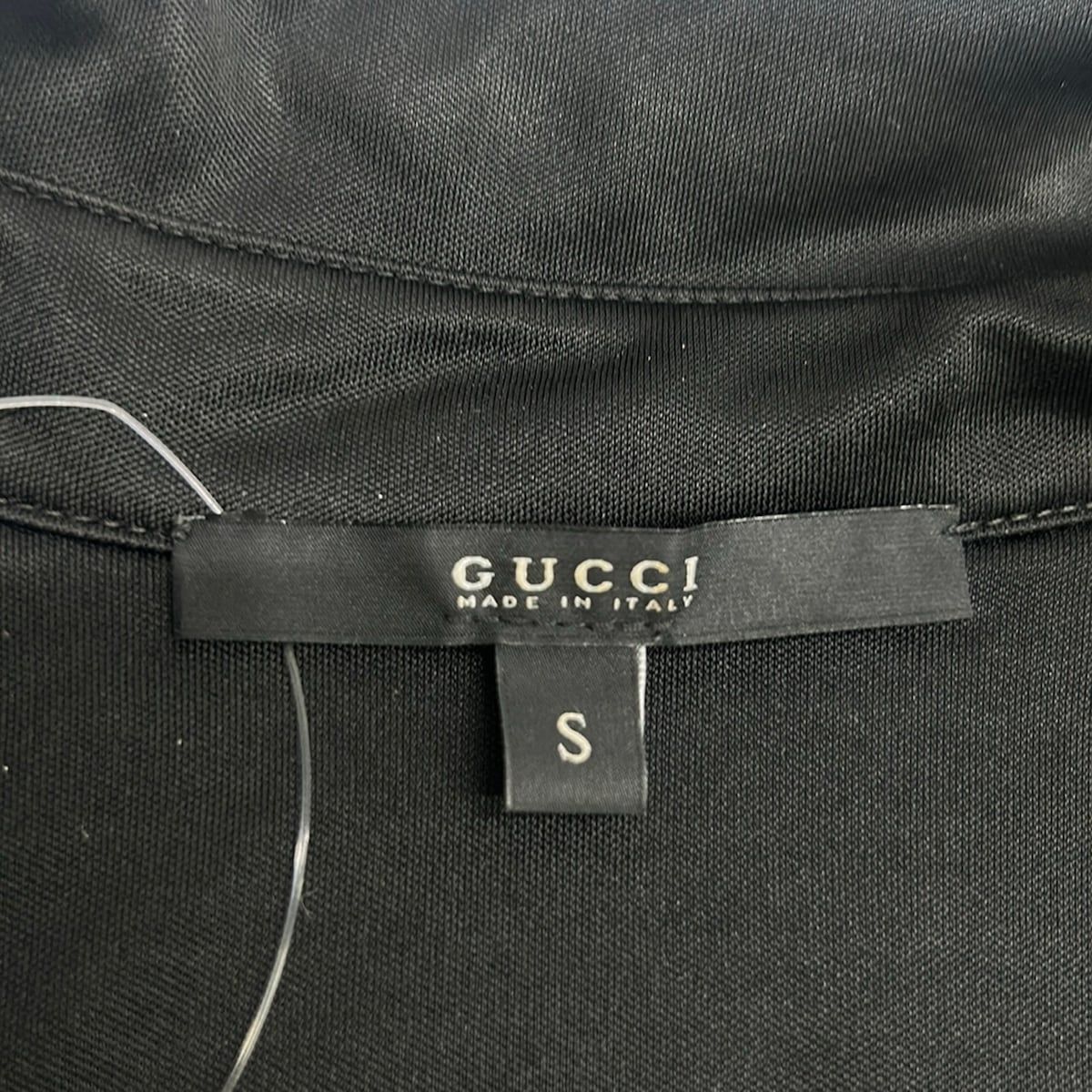 Gucci Long Sleeve Shirt Blouse S Black — view 3