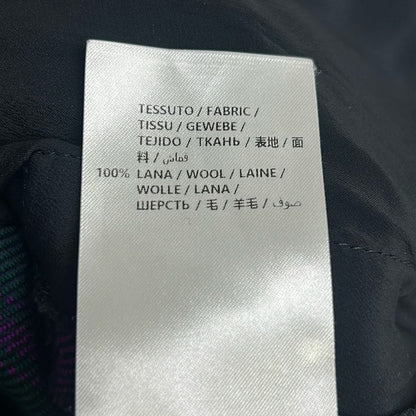Gucci Pants 38 S Zacnn Black Green Multi Cropped Plaid Pattern — view 4