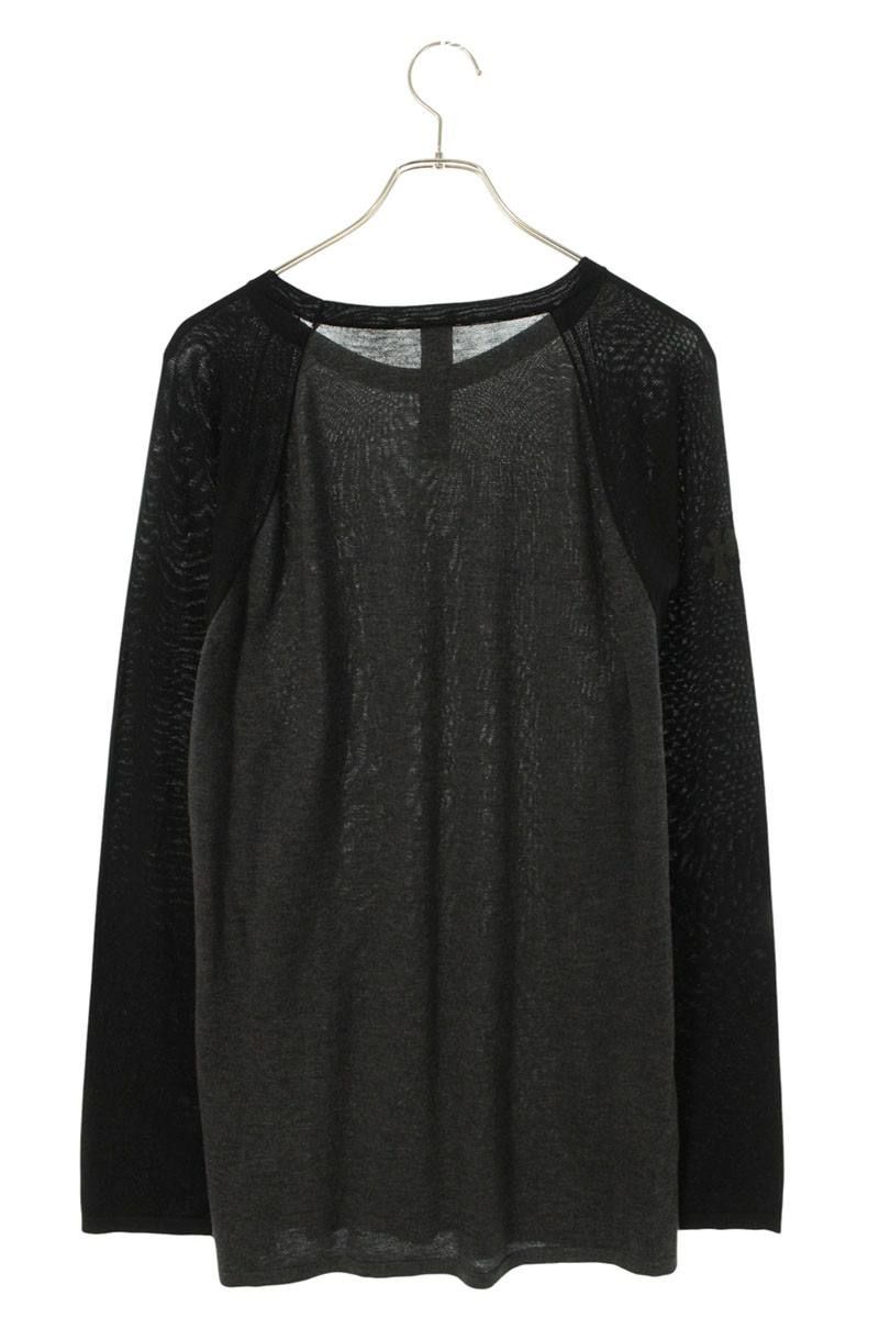 Chrome Hearts Not Long Sleeve Top with Triple Cross Patch XL — view 2