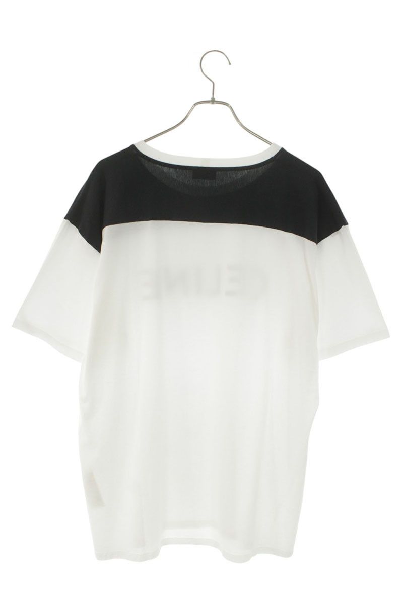 Celine Bicolor Loose Fit Logo T-Shirt XL — view 2