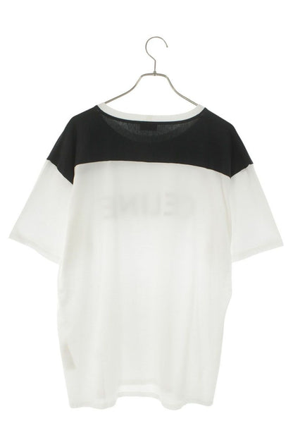 Celine Bicolor Loose Fit Logo T-Shirt XL — view 2