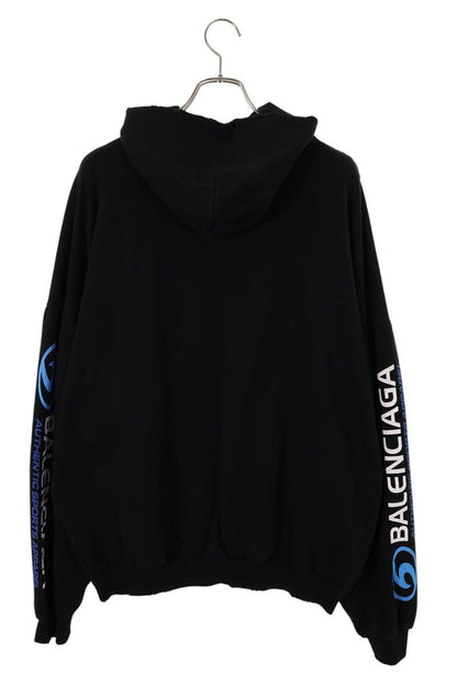 Balenciaga Distressed Round Hoodie — view 2