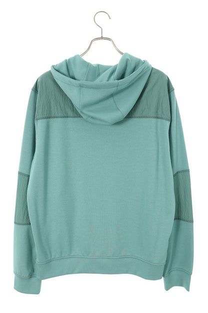 Hermes Voile Nylon Trim Zip Up Hoodie — view 2