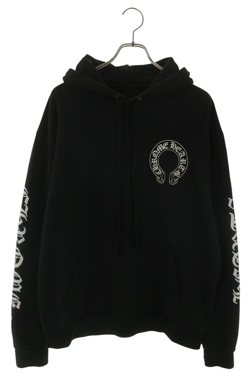 Chrome Hearts Sweatshirt HD Plvr Back Horse Shoe Chompa Print Hoodie
