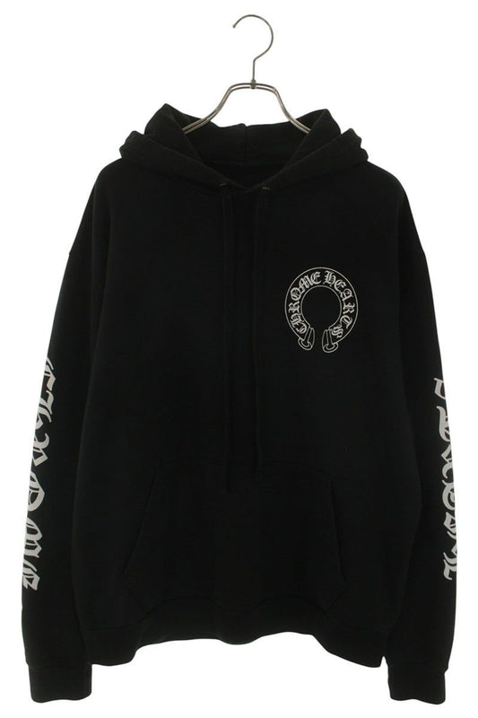 Chrome Hearts Sweatshirt HD Plvr Back Horse Shoe Chompa Print Hoodie