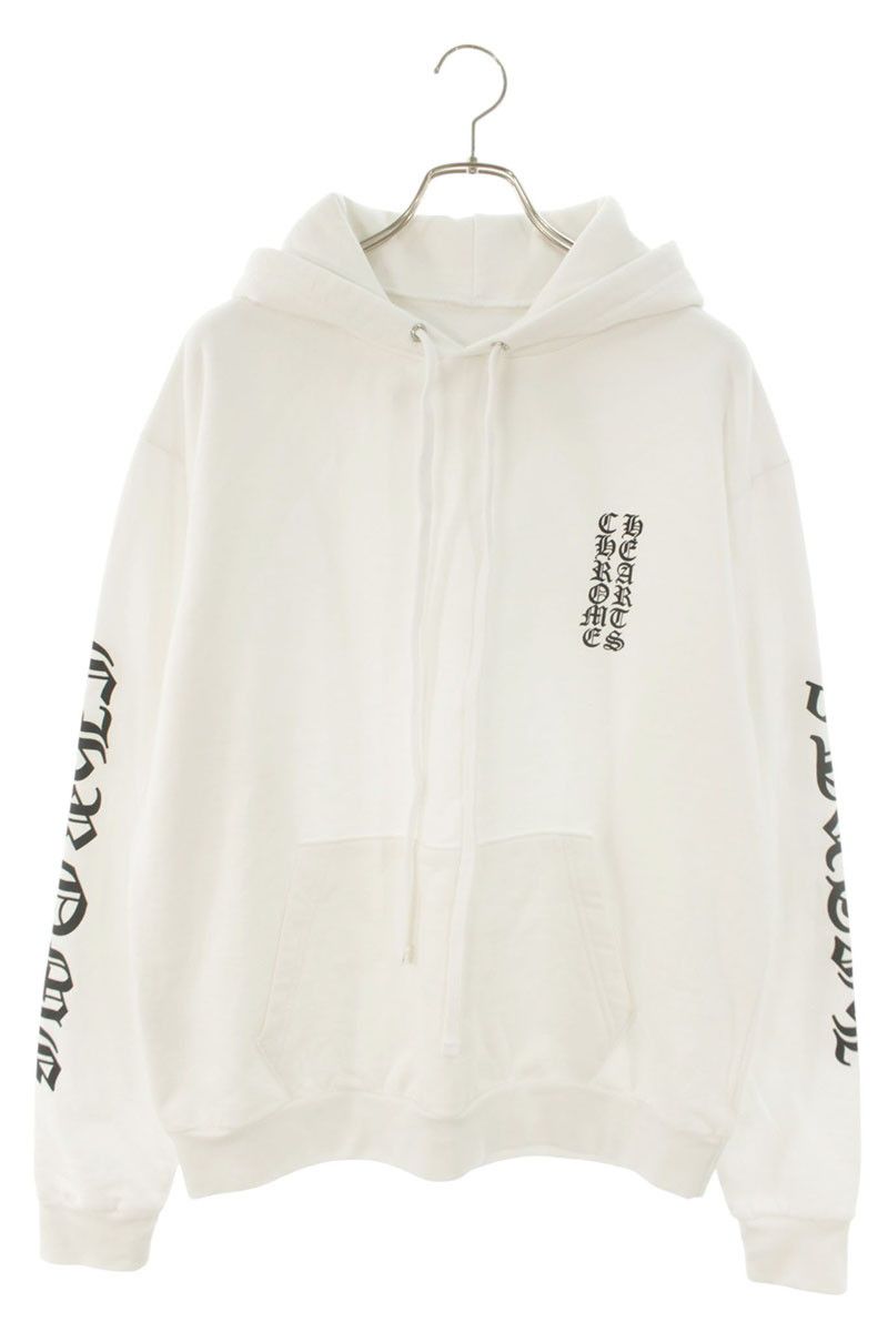 Chrome Hearts Sweatshirt Plv Arm Logo Print Pullover Hoodie