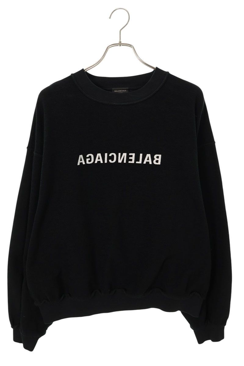 Balenciaga Inside Out Mirror Logo Sweatshirt XS