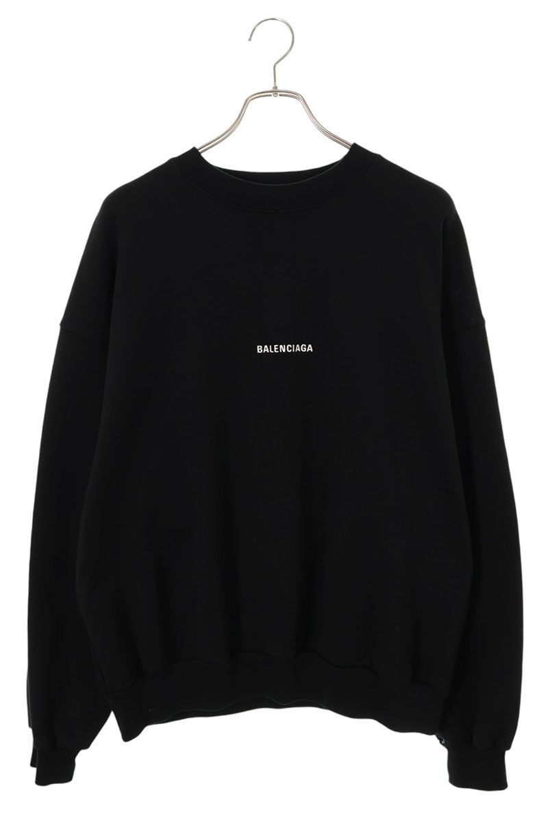 Balenciaga Logo Embroidery Pullover Sweatshirt