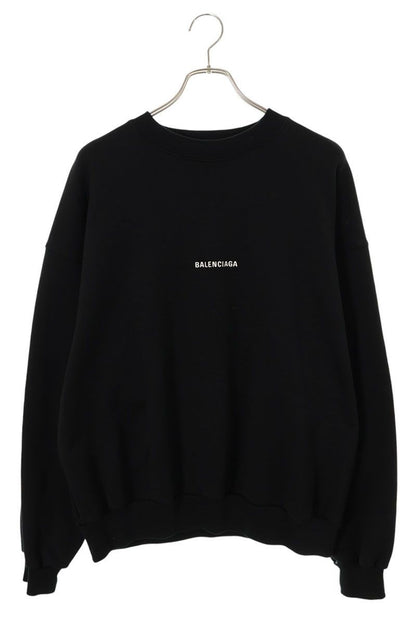 Balenciaga Logo Embroidery Pullover Sweatshirt