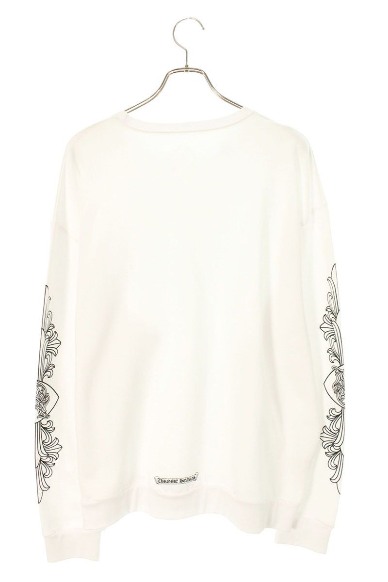 Chrome Hearts Sweatshirt Plvr Sleeve Floral Heart Love — view 2