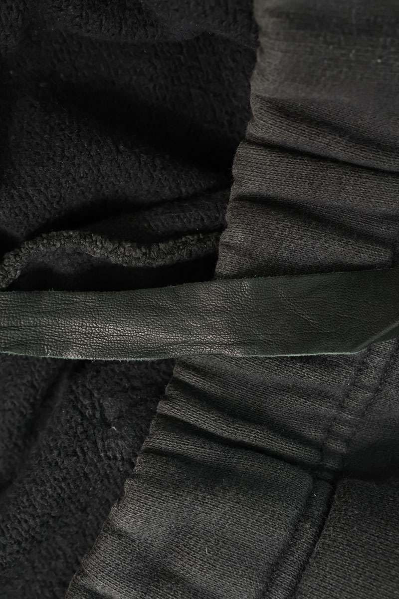 Chrome Hearts Not Gyn Paper Jam 3 Cemetery Cross Leather Patch Sweatshirt Long — view 3
