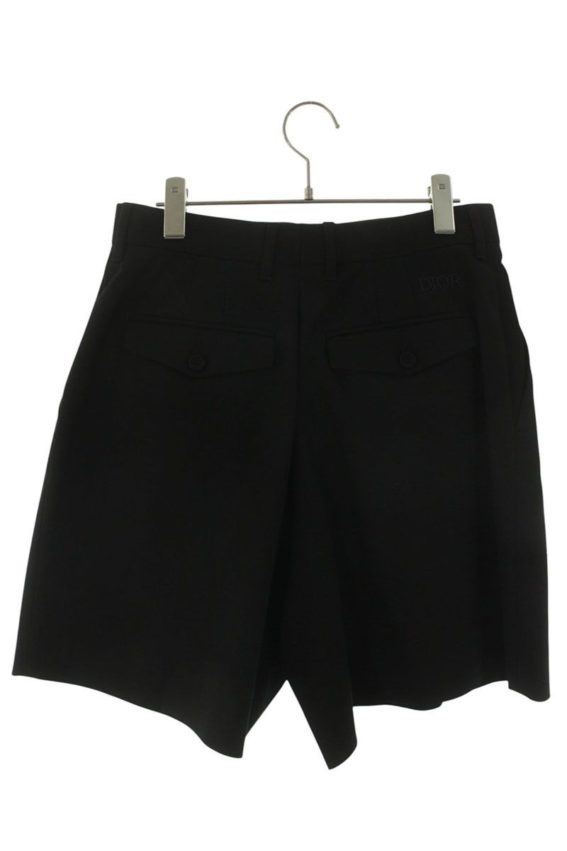 Dior Back Logo Embroidery Cotton Shorts 44 — view 2