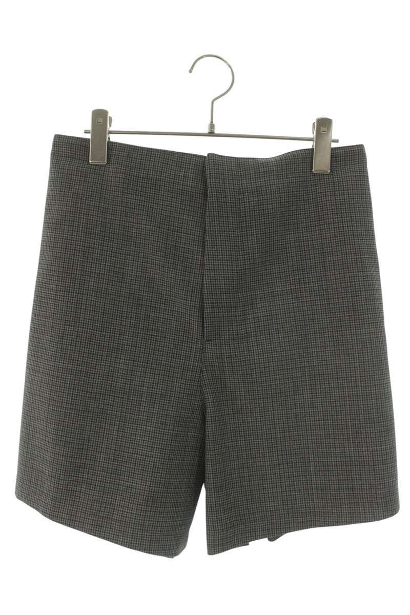 Dior Houndstooth Side Button Shorts 46