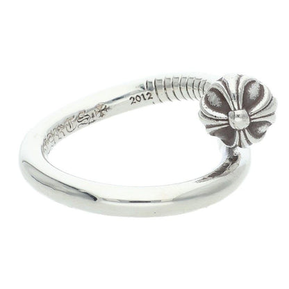 Chrome Hearts Nail Crsball Cross Ball Silver Ring — view 5