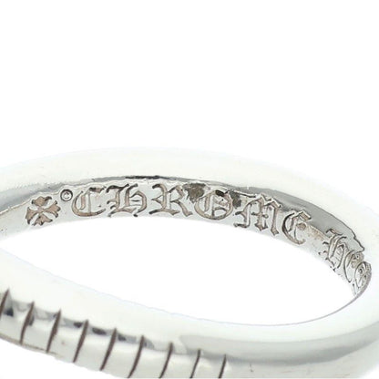 Chrome Hearts Nail Crsball Cross Ball Silver Ring — view 3