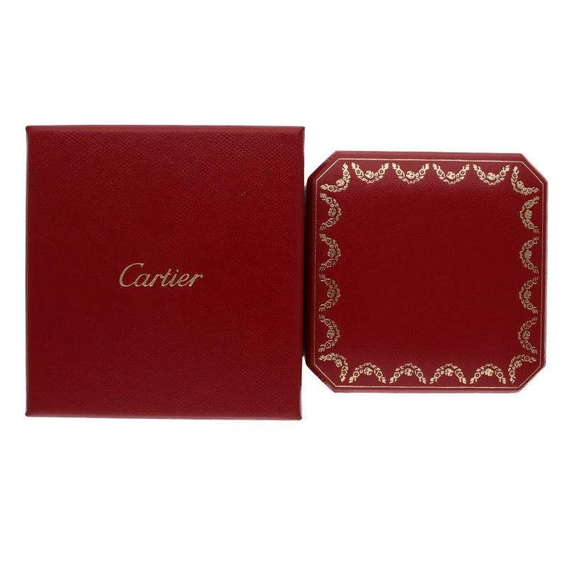 Cartier Trinity 18k White Gold Black Ceramic Ring — view 5