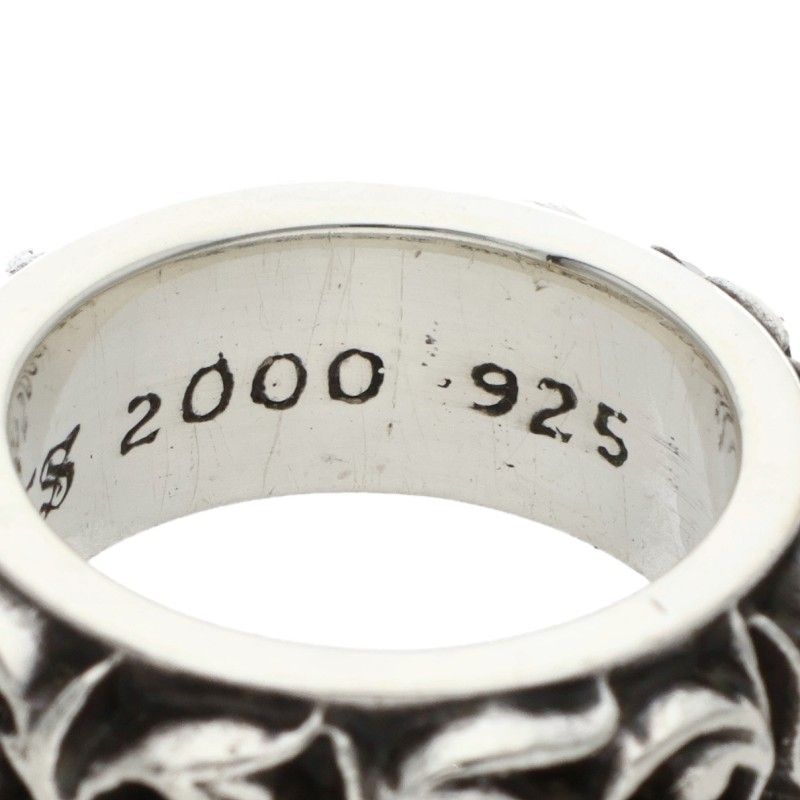 Chrome Hearts Etrnity Vine Band Eternity Silver Ring — view 5