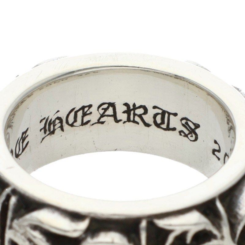 Chrome Hearts Etrnity Vine Band Eternity Silver Ring — view 4