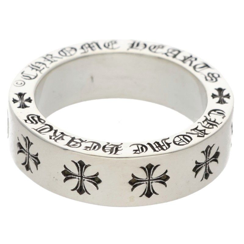 Chrome Hearts Spacer Forever Silver Ring — view 2