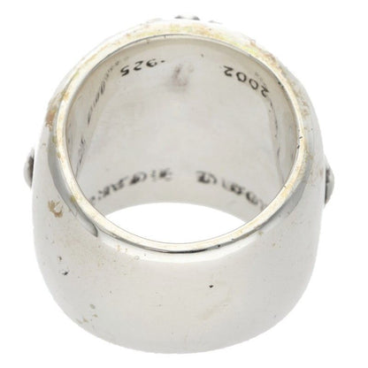 Chrome Hearts Classic Oval Cross Silver Ring — view 2